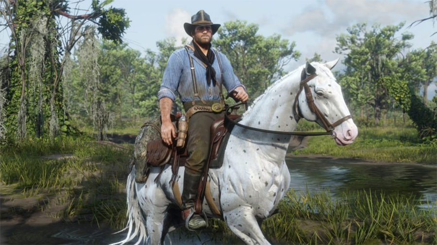 Players must manage Arthur's health, stamina, and core attributes