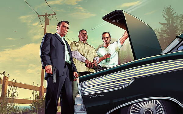 Gunfights and combat are frequent in gta 5